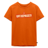 Uffjepasst! - Kinder Premium T-Shirt - Orange