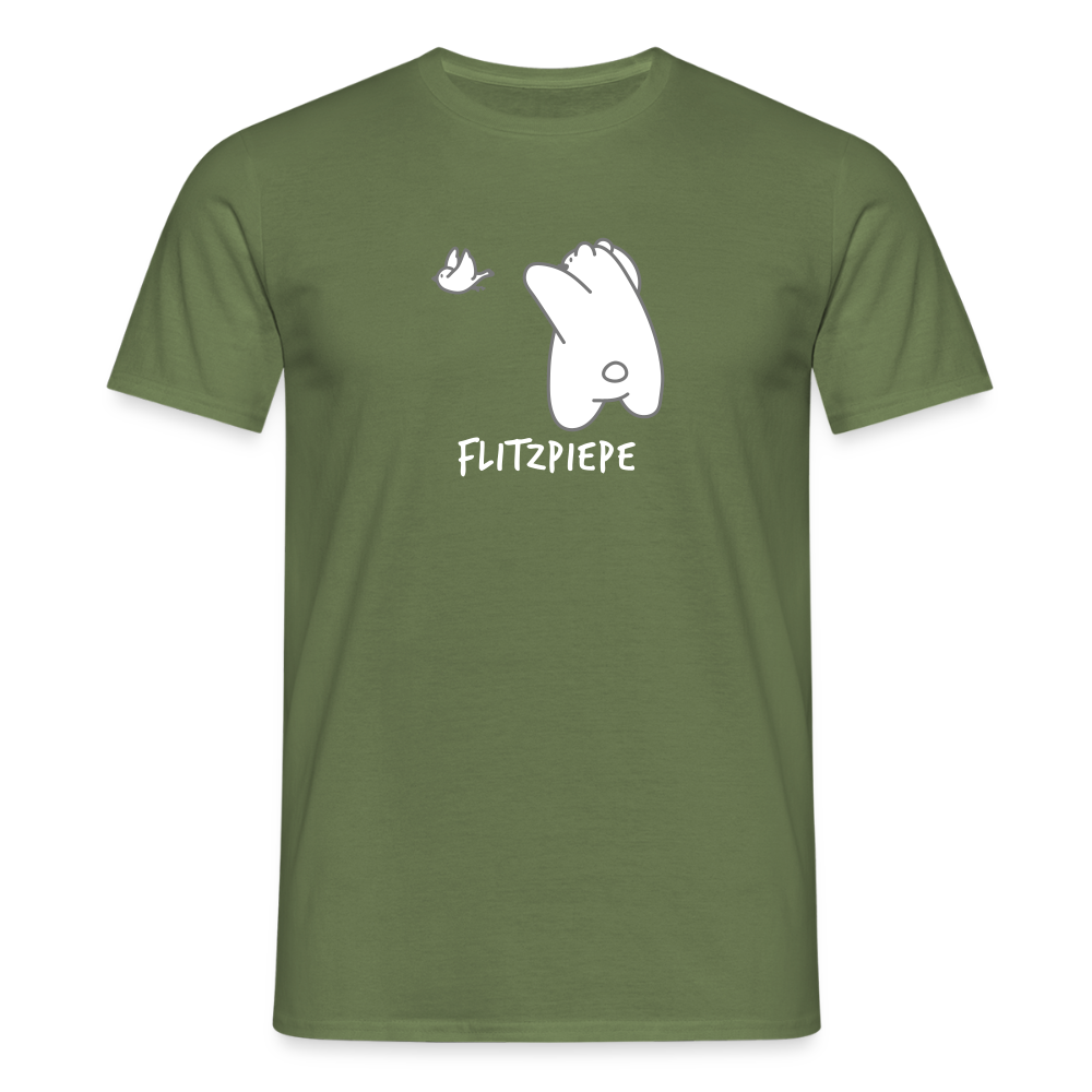 Flitzpiepe - Männer Premium T-Shirt - Militärgrün