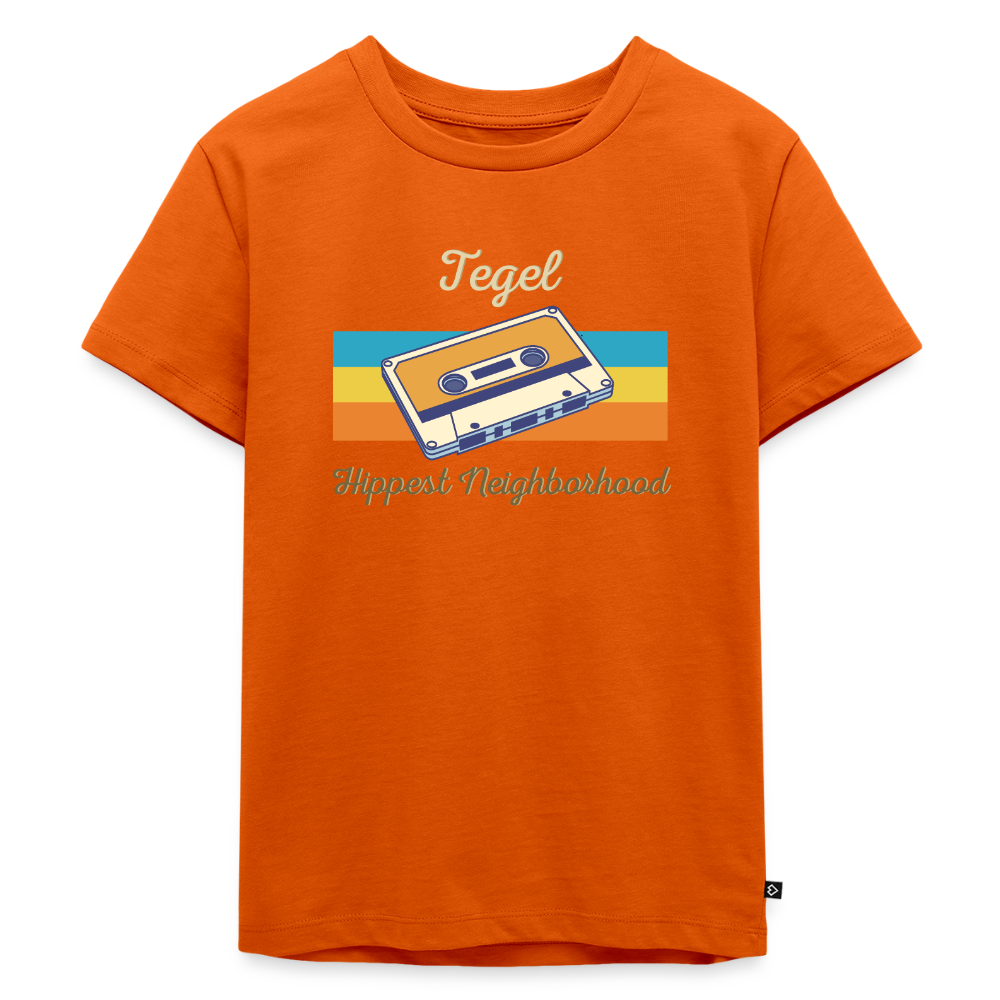Tegel Hippest Neighborhood - Kinder Premium T-Shirt - Orange