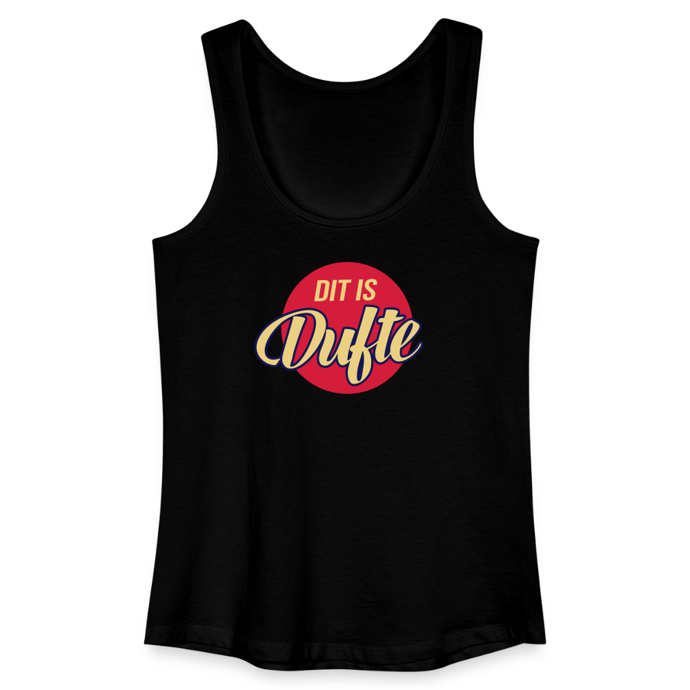 Dit Is Dufte - Frauen Bio Tank Top - Schwarz