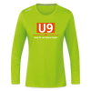 U9 - Frauen Sport Langarmshirt - Neongrün