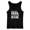 Wenn's Papa - Männer Tank Top - Schwarz