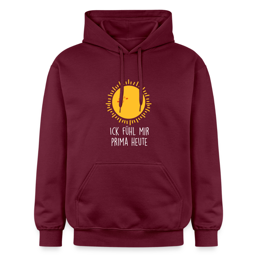Ick fühl mir prima - Hoodie - Maroon