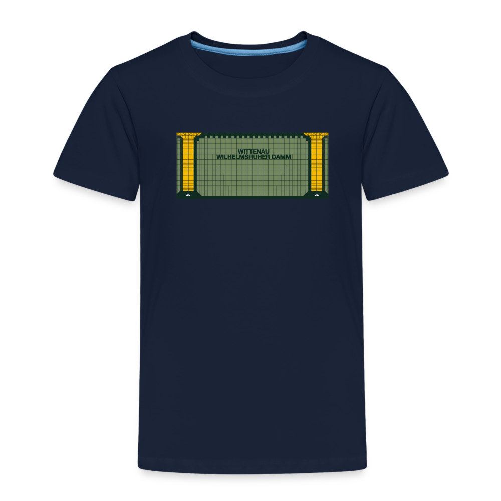 Wittenau Wilhelmsruher Damm - Kinder Premium T-Shirt - Navy