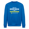 Keen Bock uff Erwachsensein - Unisex Bio Sweatshirt - Königsblau