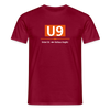U9 - Männer Premium T-Shirt - Ziegelrot