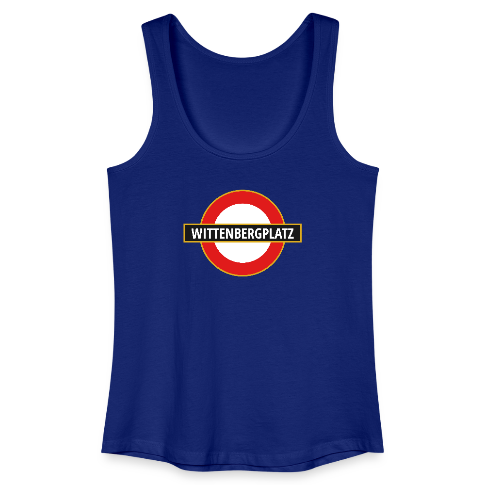 Wittenbergplatz - Frauen Bio Tank Top - Königsblau