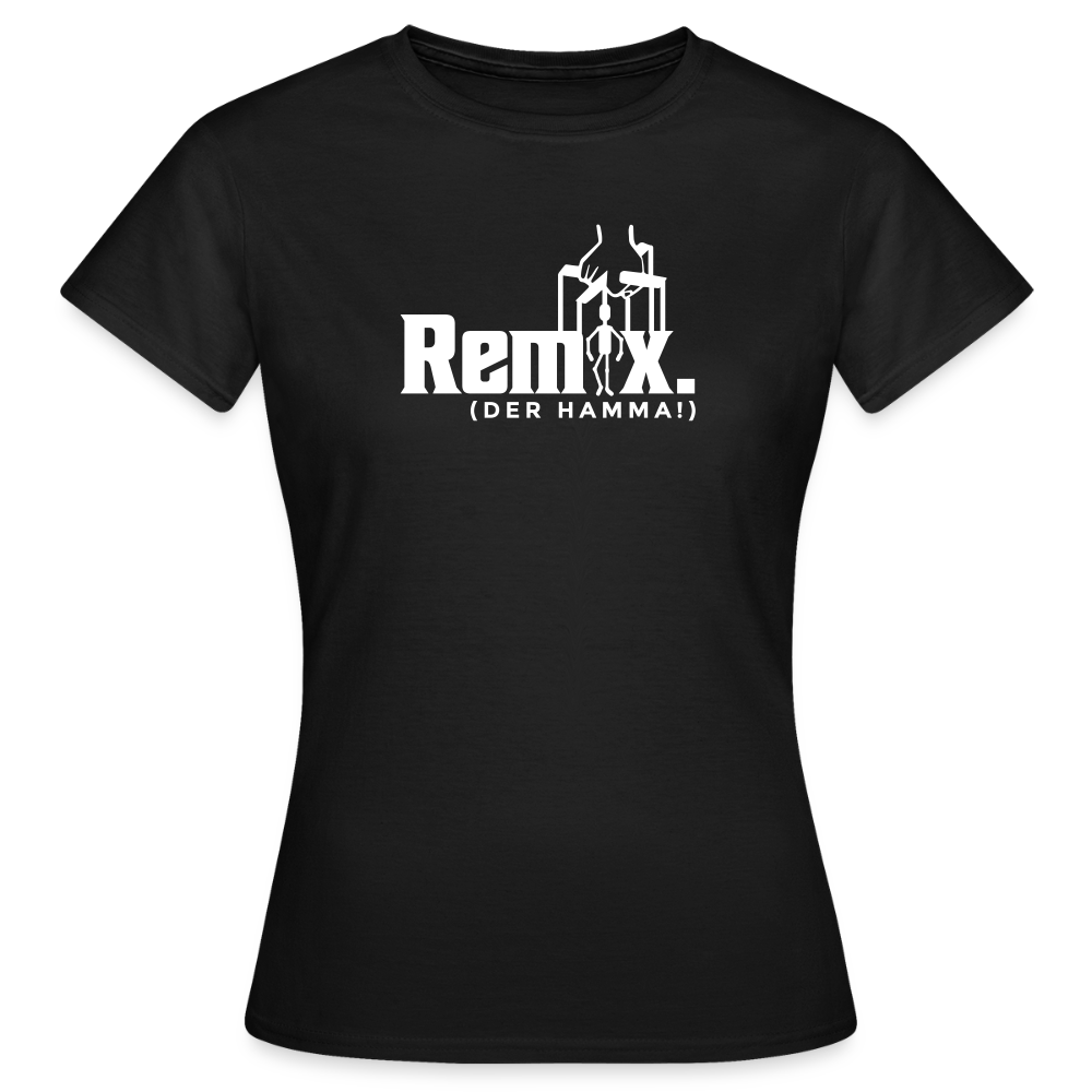 Remix. - Frauen Premium T-Shirt - Schwarz