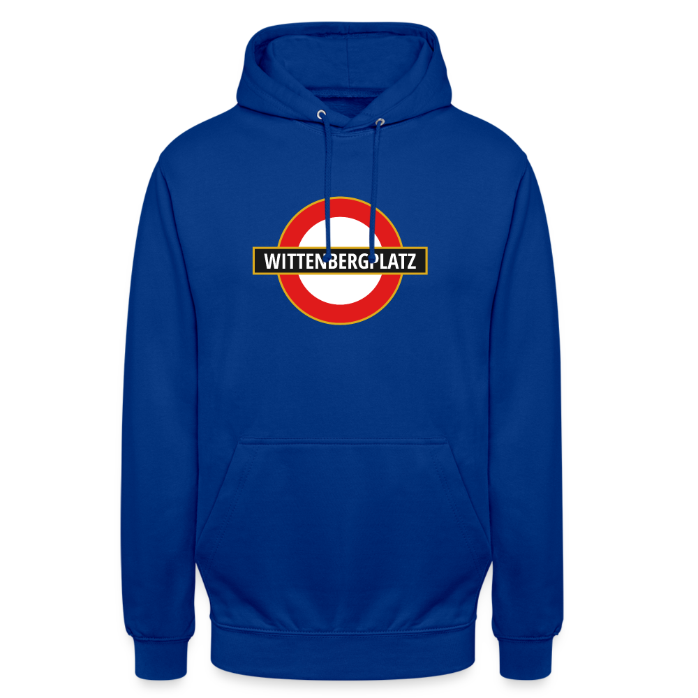 Wittenbergplatz - Unisex Hoodie - Royalblau