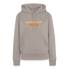 Quatsch keen Tofu! - Frauen Premium Hoodie - Taupe