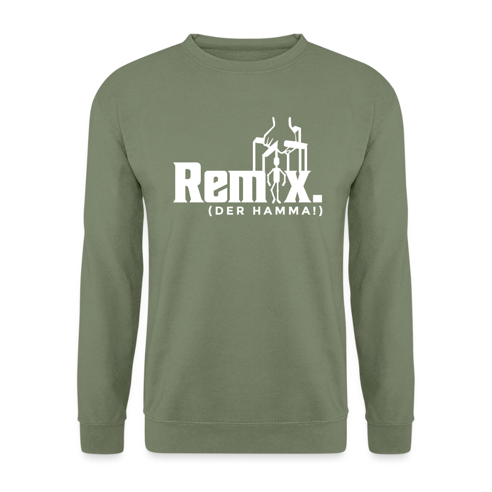 Remix. - Unisex Pullover - Armeegrün