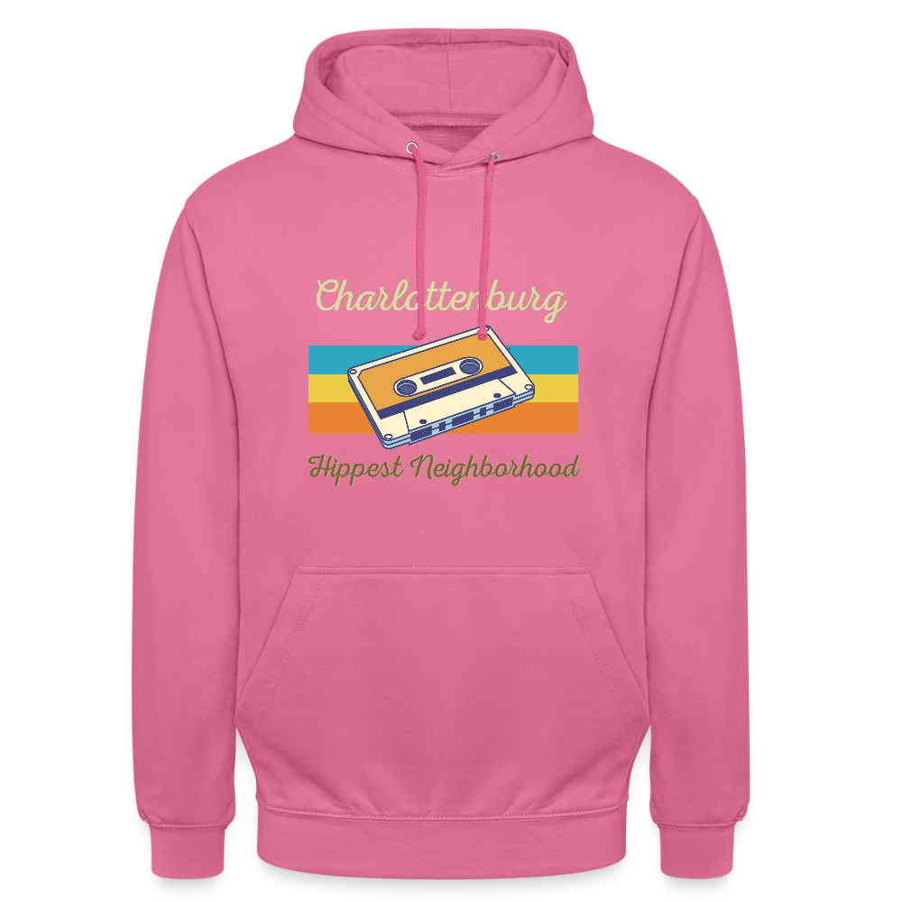 Charlottenburg Hippest Neighborhood - Unisex Hoodie - Pink