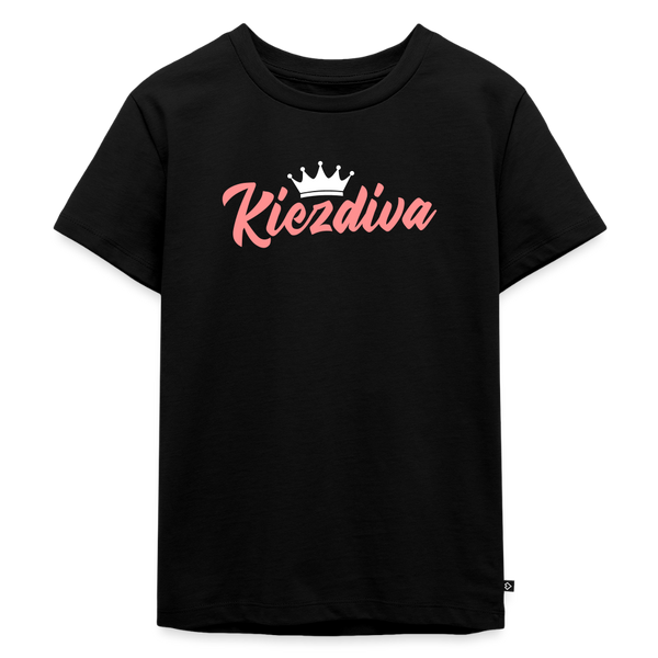 Kiezdiva - Kinder Premium T-Shirt - Schwarz
