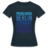 Prenzlberg - Planet Earth - Frauen Premium T-Shirt - Navy