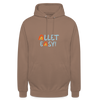Allet Easy! - Unisex Hoodie - Mokka