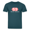 S1 - Unisex Bio T-Shirt - Dunkles Petrol