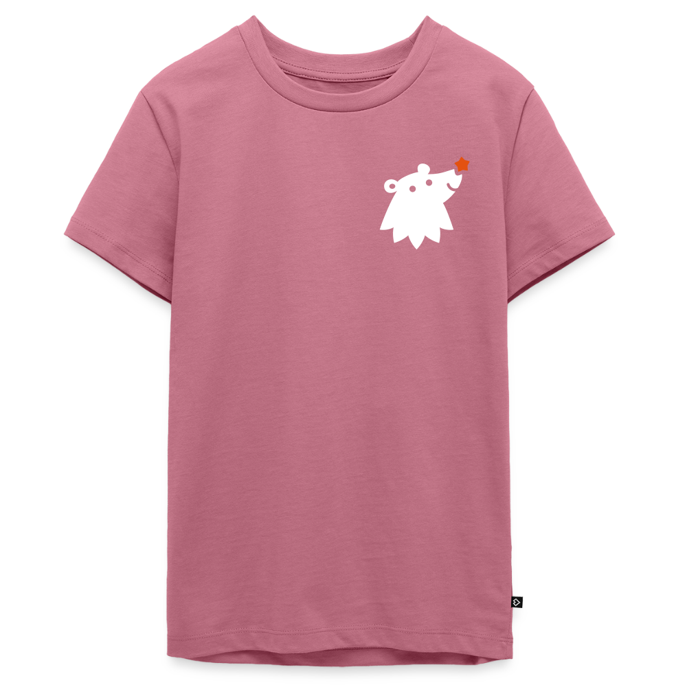 Schnauze Bär - Teenager Premium T-Shirt - Mauve