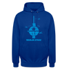 Berlin Stars - Blau - Unisex Hoodie - Royalblau