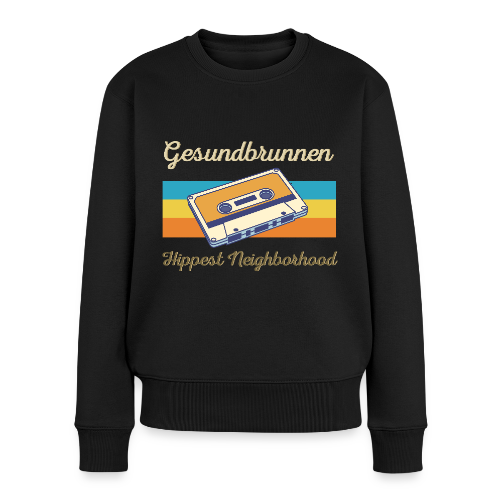 Gesundbrunnen Hippest Neighborhood - Frauen Premium Pullover - Schwarz