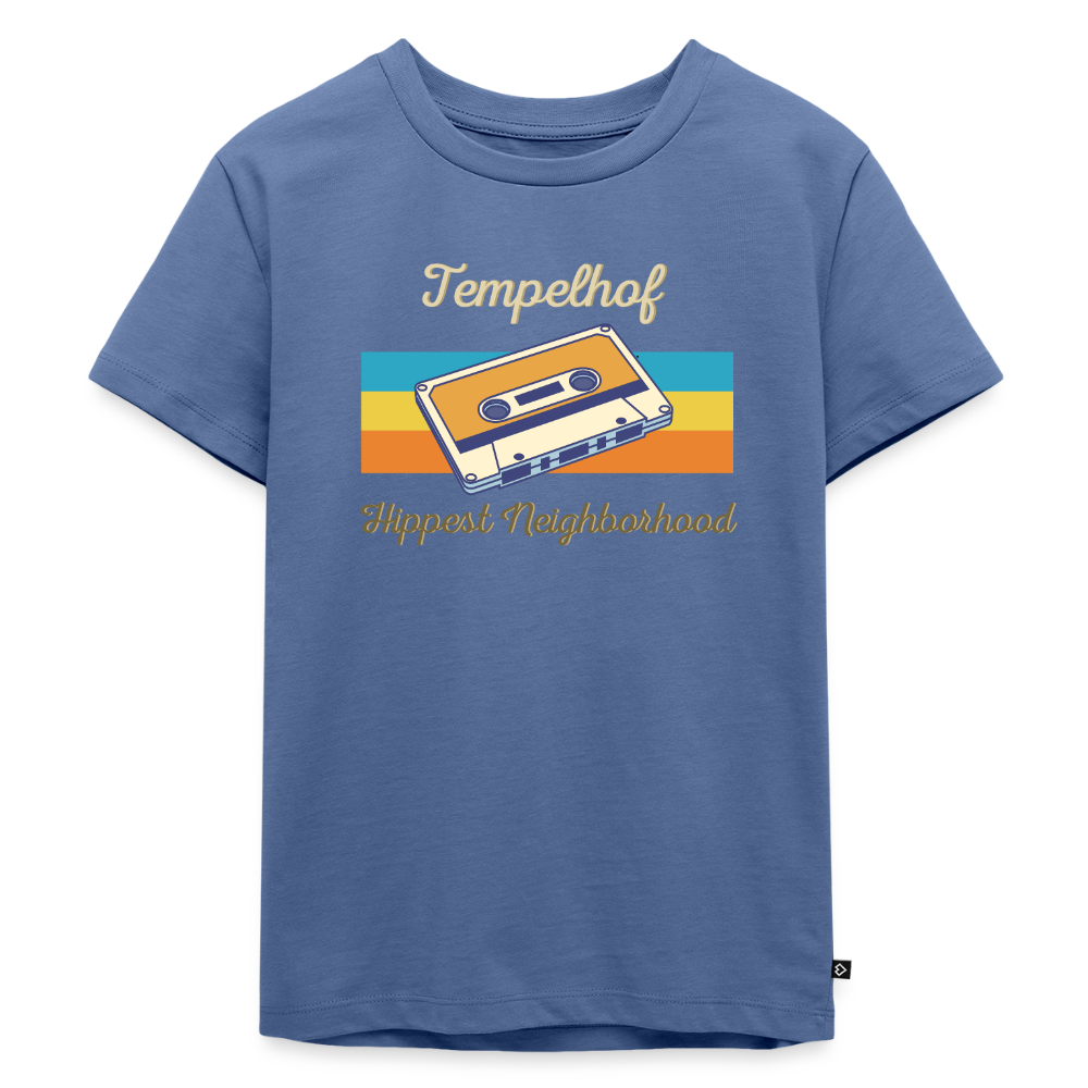 Tempelhof Hippest Neighborhood - Kinder Premium T-Shirt - Taubenblau