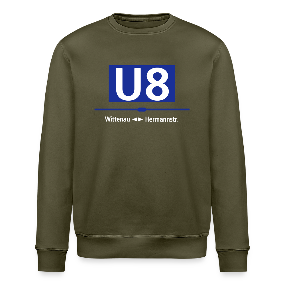 U8 - Unisex Bio Sweatshirt - Khaki