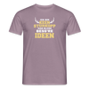 Ick bin keen Sturkopp - Männer Premium T-Shirt - Lilagrau