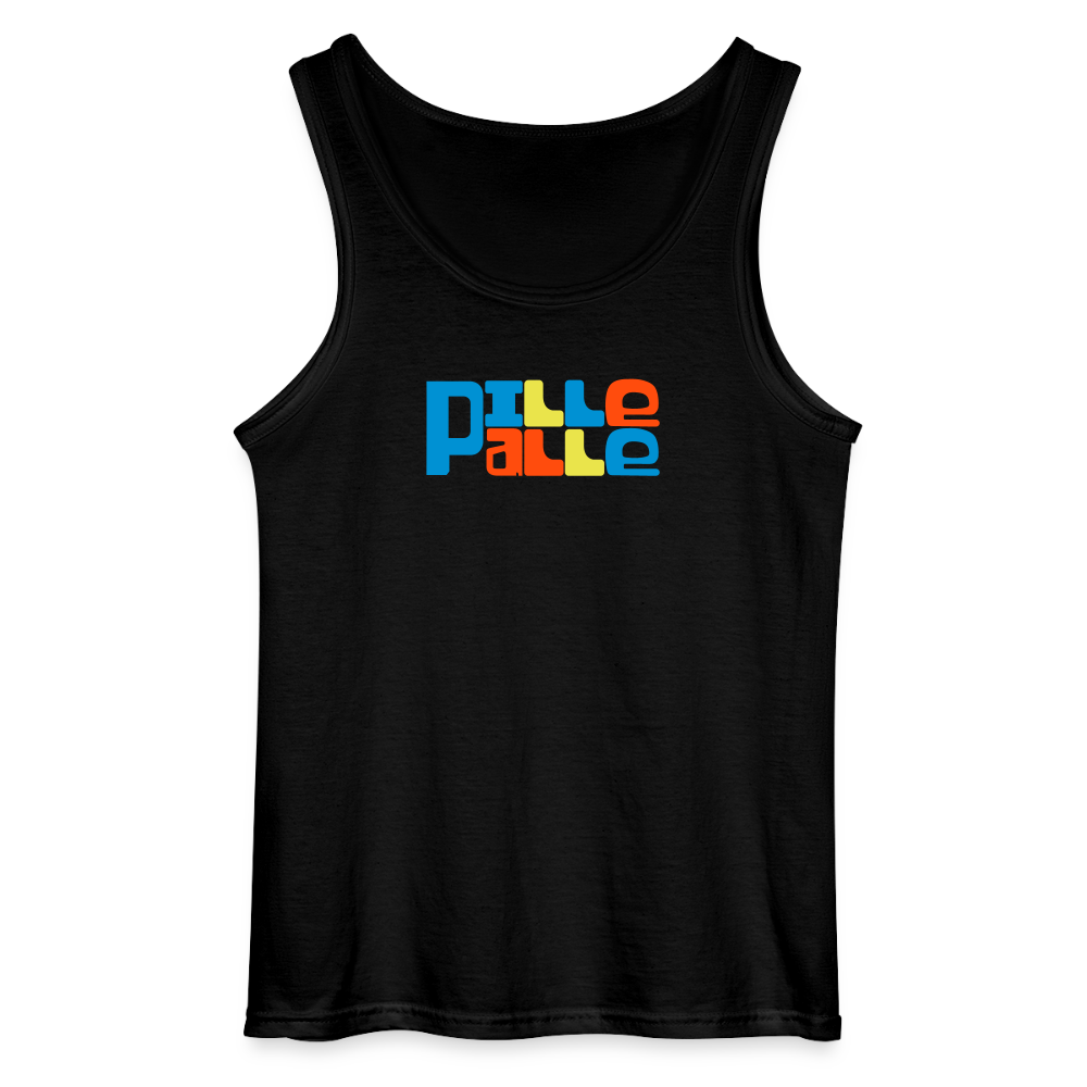 Pillepalle - Männer Tank Top - Schwarz