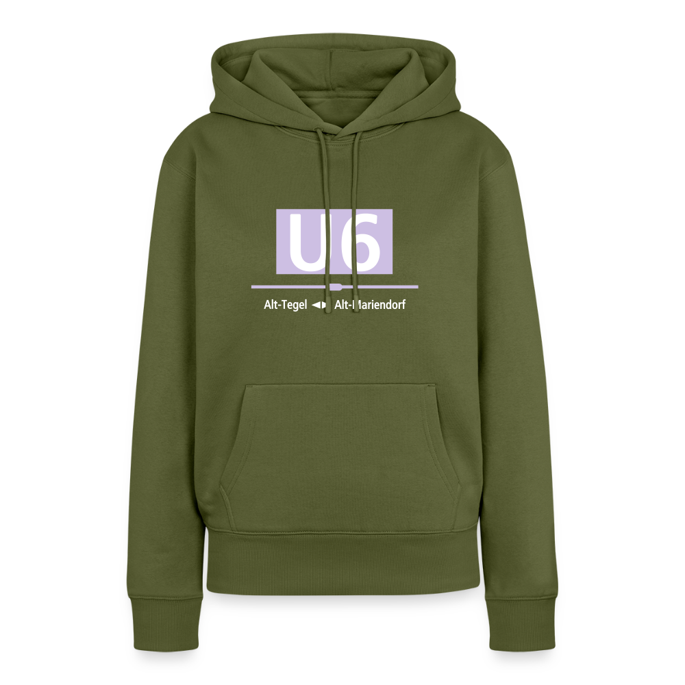 U6 - Frauen Premium Hoodie - Khaki