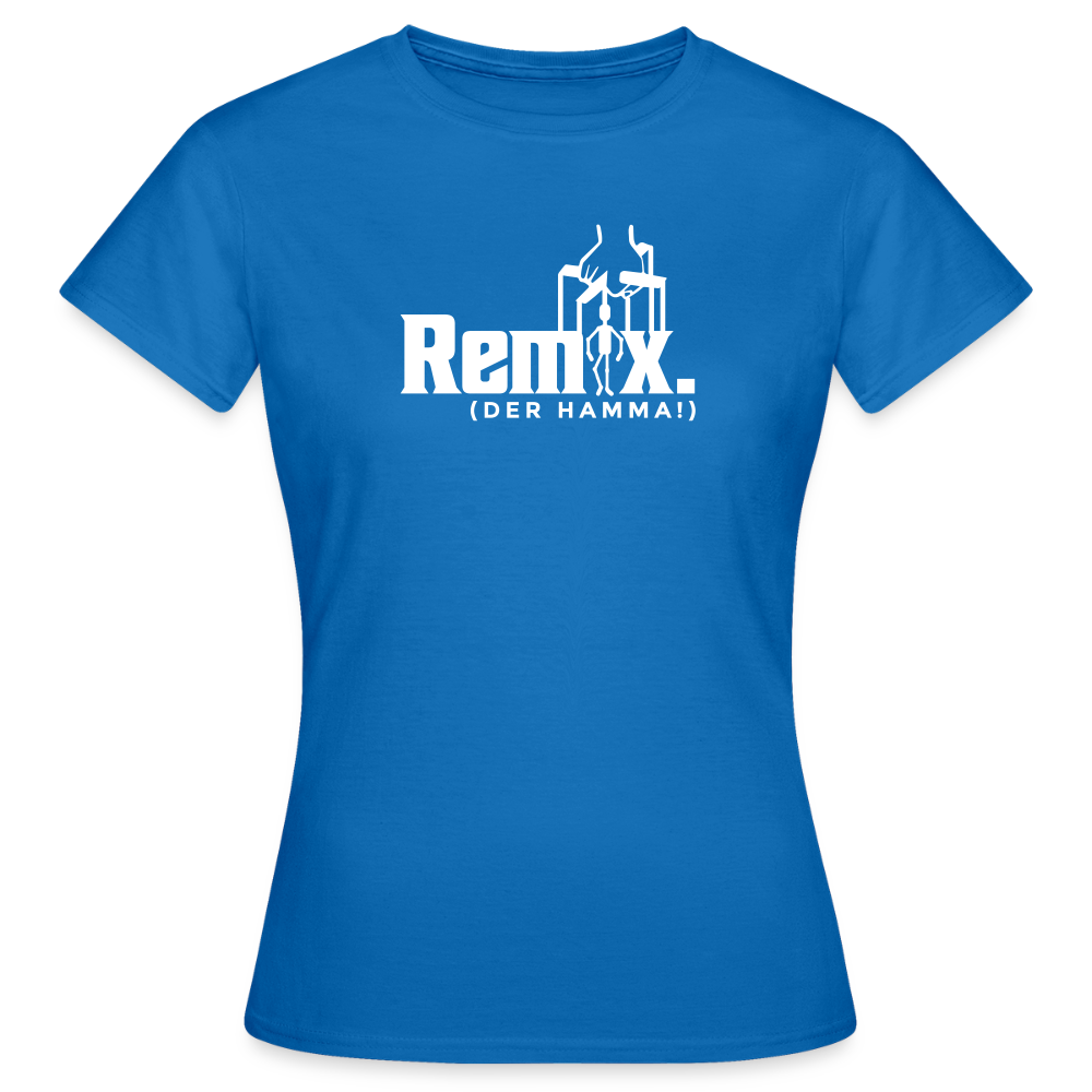 Remix. - Frauen Premium T-Shirt - Royalblau