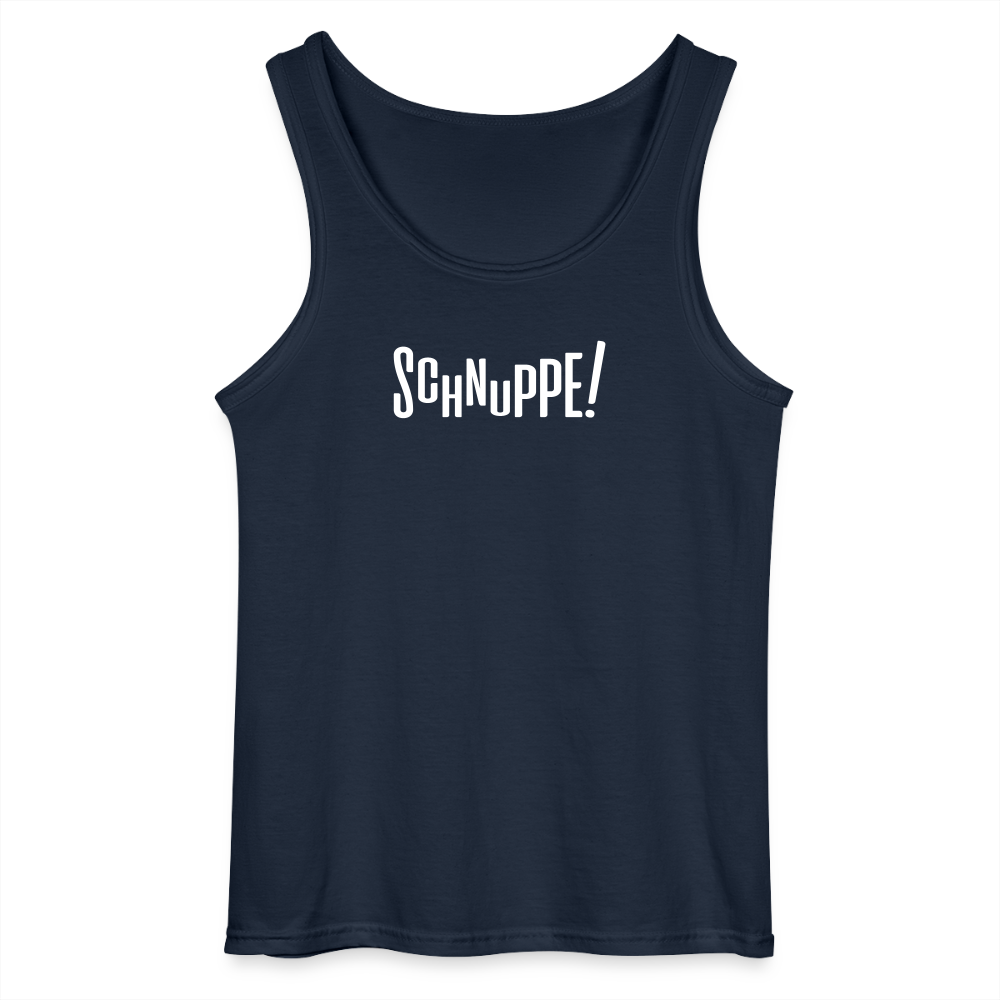 Schnuppe! - Männer Tank Top - Navy