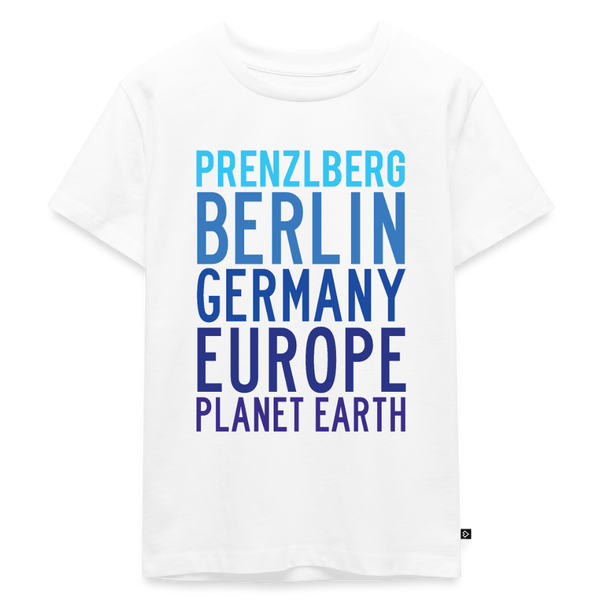 Prenzlberg - Planet Earth - Kinder Premium T-Shirt - Weiß