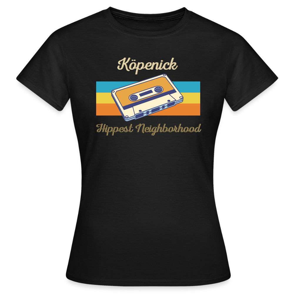Köpenick Hippest Neighborhood - Frauen Premium T-Shirt - Schwarz