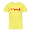 Köpenick - Kinder Premium T-Shirt - Gelb