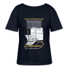Liechtenstein oder Lichtenberg - Relaxed Rundhals Frauen Bio-T-Shirt - Navy