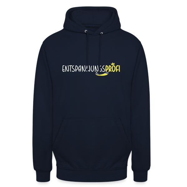Entspannungsprofi - Unisex Hoodie - Navy
