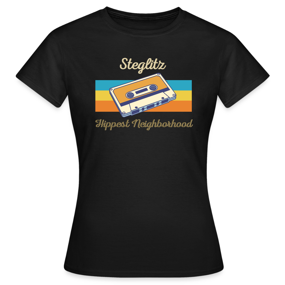 Steglitz Hippest Neighborhood - Frauen Premium T-Shirt - Schwarz