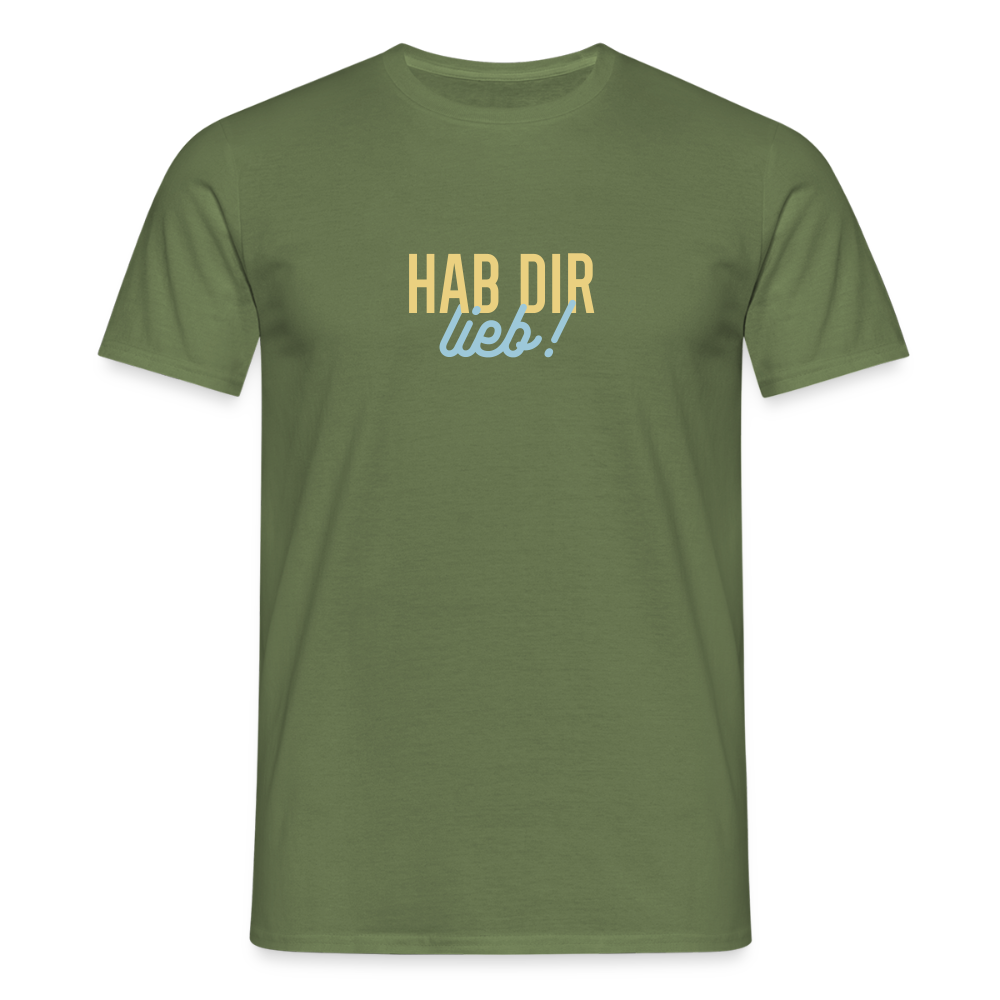 Hab Dir Lieb! - Männer Premium T-Shirt - Militärgrün