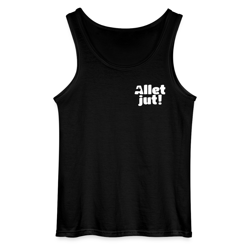 Allet Jut - Männer Tank Top - Schwarz