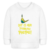 Schnurz Piepe mit Piep - Baby Bio Pullover - Weiß