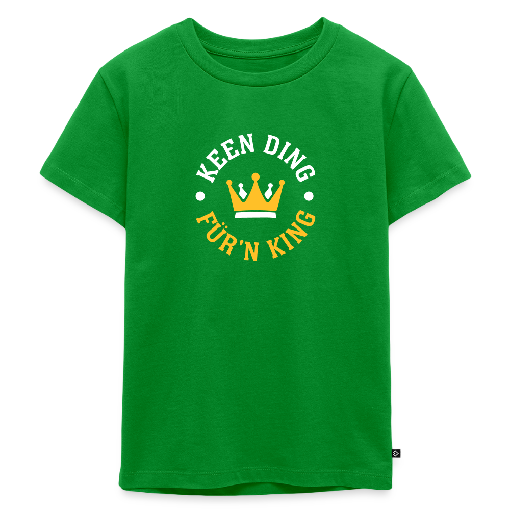 Keen Ding für'n King - Kinder Premium T-Shirt - Grün