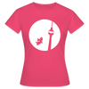 Hund am Fernsehturm - Frauen Premium T-Shirt - Azalea