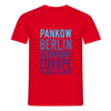 Pankow Planet Earth - Männer Premium T-Shirt - Rot
