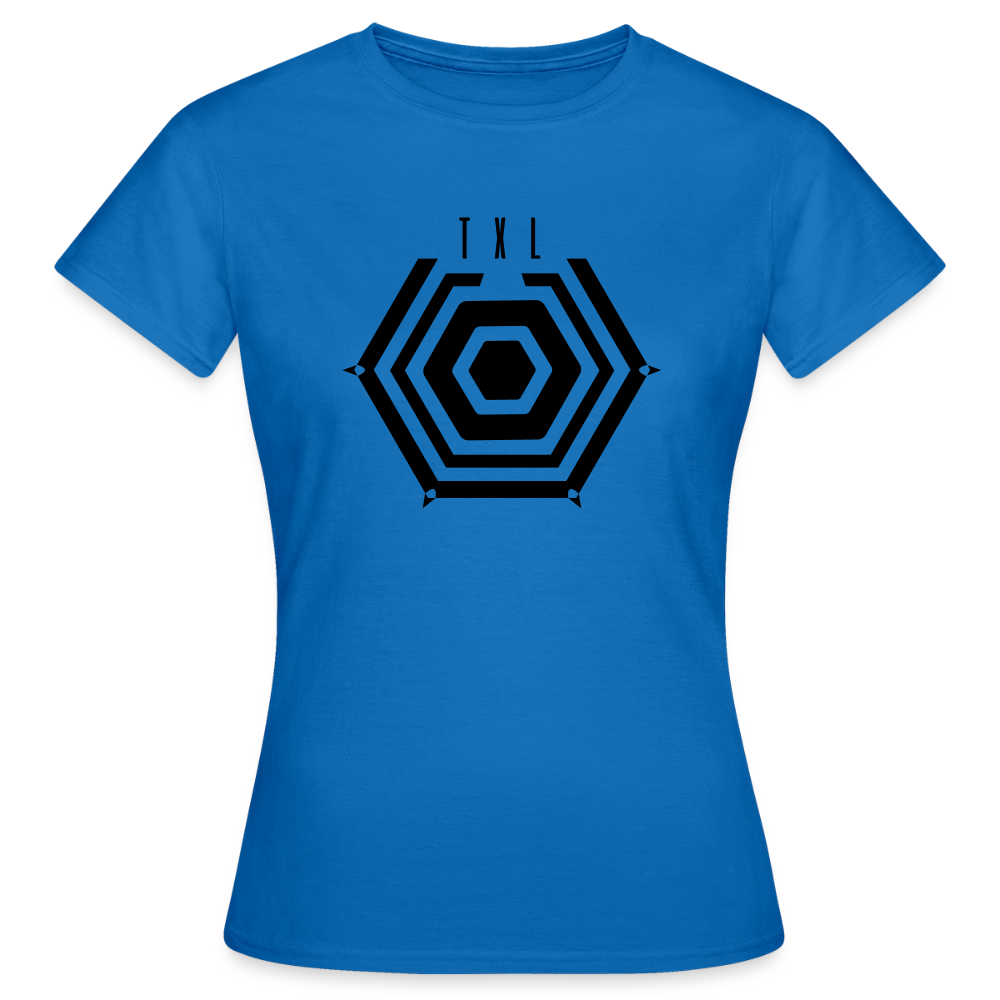 Tegel TXL Umrisse - Frauen Premium T-Shirt - Royalblau