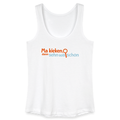 Ma kieken, dann sehn wa schon - Frauen Bio Tank Top