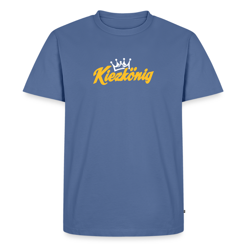 Kiezkönig - Männer Premium T-Shirt - Taubenblau