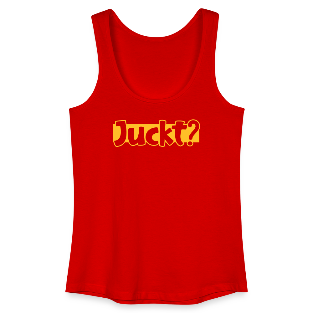 Juckt? - Frauen Bio Tank Top - Rot