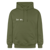 Is So - Hoodie - Militärgrün