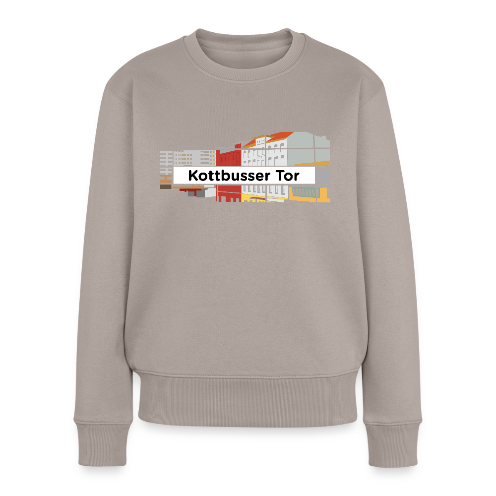 Kottbusser Tor - Frauen Premium Pullover - Taupe