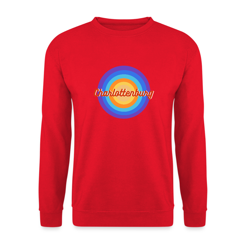 Charlottenburg Retro - Unisex Pullover - Rot