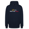 Lach ick, denkt man Böses - Unisex Hoodie - Navy